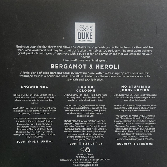 Duke Blue Shaving Collection - Picture 5 of 5